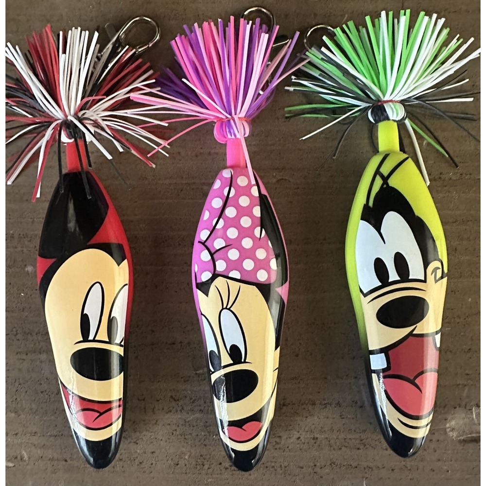 DISNEY KOOKY'S PENS - MICKEY MOUSE MINNIE‎ MOUSE GOOFY- PENS W/CLIPS